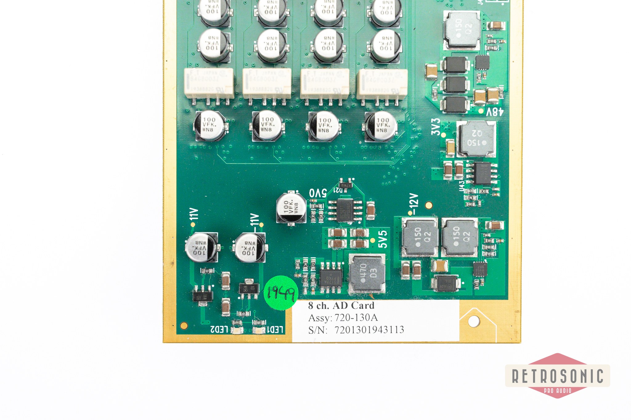 Avid Pro Tools | MTRX 8 Line Pristine AD card #3